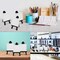 5" Mini Easel (6 Pack) - Black Wooden A-Frame Tabletop Display Stand, Mini Easel Stand - Small Easels for Display, Small Canvases, Crafts, Business Cards, Signs, Photos, Gifts